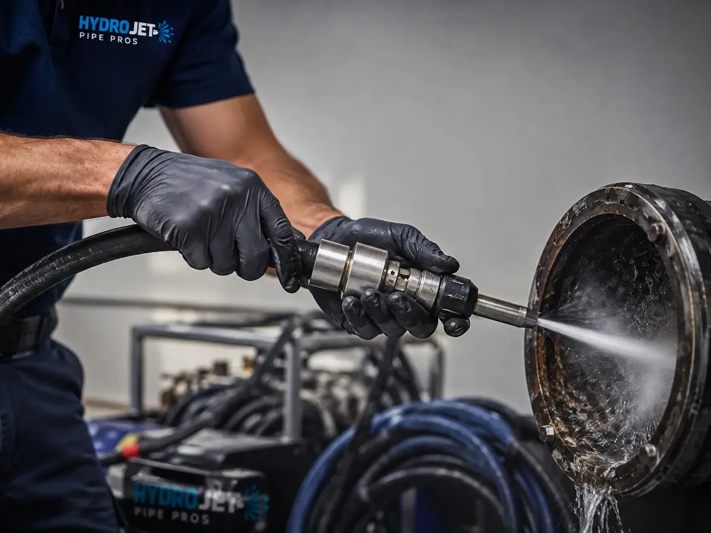 Hydro Jet Pipe Descaling in Davenport, VA